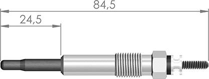 A-N PARTS 084 238 - Kvēlsvece ps1.lv