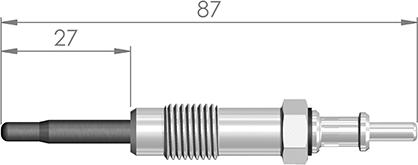 A-N PARTS 086 250 - Kvēlsvece ps1.lv