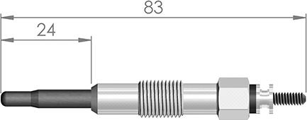 A-N PARTS 083 170 - Kvēlsvece ps1.lv