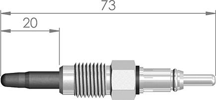 A-N PARTS 076 199 - Kvēlsvece ps1.lv