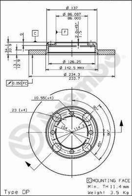 AP 14685 - Bremžu diski ps1.lv