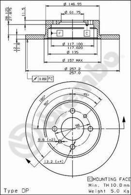 AP 14107 - Bremžu diski ps1.lv