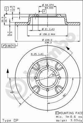 AP 10145 - Bremžu diski ps1.lv