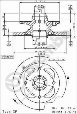 AP 10154 - Bremžu diski ps1.lv