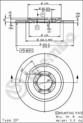 AP 34094 - Bremžu diski ps1.lv