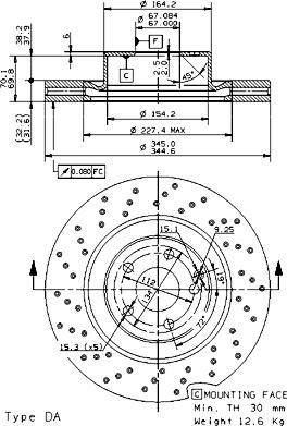 AP 24924 - Bremžu diski ps1.lv