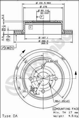 AP 24438 - Bremžu diski ps1.lv