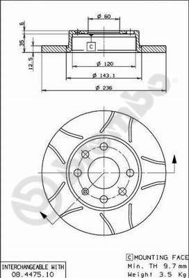 AP X 10170 - Bremžu diski ps1.lv