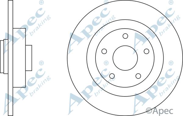 Blue Print ADR164327 - Bremžu diski ps1.lv