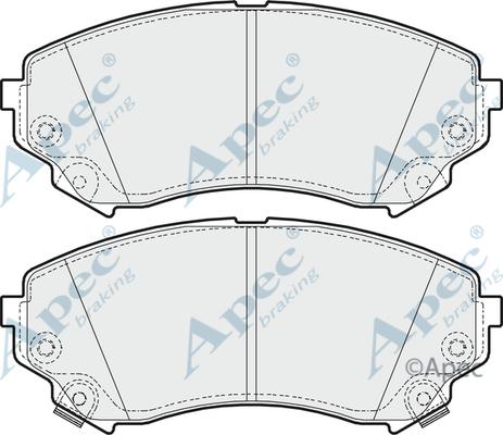 Cadillac 843155574 - Bremžu uzliku kompl., Disku bremzes ps1.lv