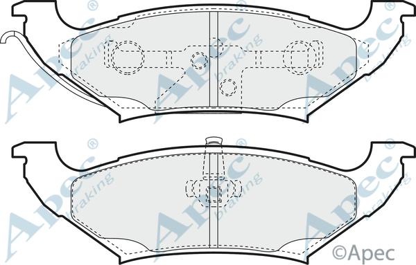 BOSCH 0 986 TB2 779 - Bremžu uzliku kompl., Disku bremzes ps1.lv