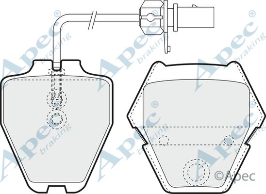 Valeo 671527 - Bremžu uzliku kompl., Disku bremzes ps1.lv