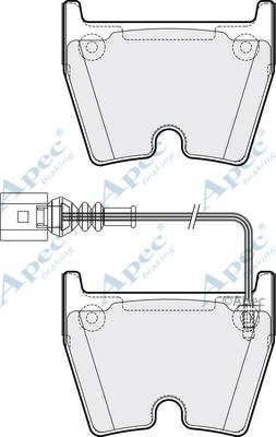 Magneti Marelli PF1291 - Bremžu uzliku kompl., Disku bremzes ps1.lv