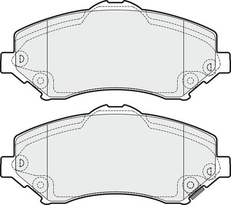 INTERBRAKE PD3656 - Bremžu uzliku kompl., Disku bremzes ps1.lv