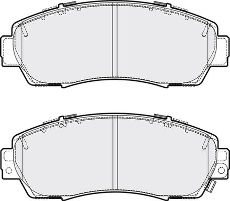 Magneti Marelli 363916061073 - Bremžu uzliku kompl., Disku bremzes ps1.lv