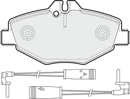 BOSCH 986AB1397 - Bremžu uzliku kompl., Disku bremzes ps1.lv