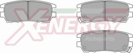 AP XENERGY X40532 - Bremžu uzliku kompl., Disku bremzes ps1.lv