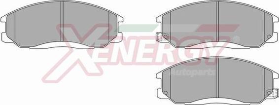 AP XENERGY X40869 - Bremžu uzliku kompl., Disku bremzes ps1.lv