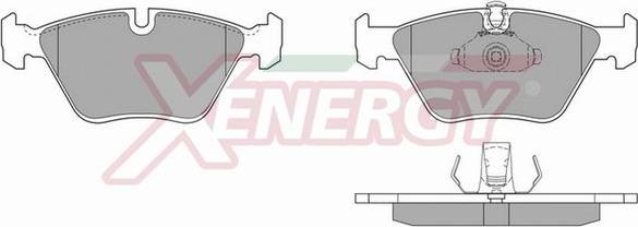 AP XENERGY X40311 - Bremžu uzliku kompl., Disku bremzes ps1.lv