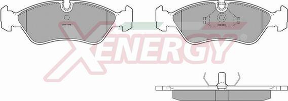 AP XENERGY X40383 - Bremžu uzliku kompl., Disku bremzes ps1.lv