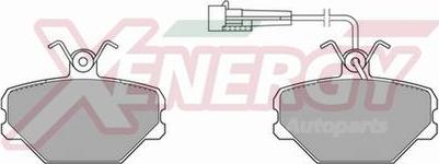 AP XENERGY X40288 - Bremžu uzliku kompl., Disku bremzes ps1.lv