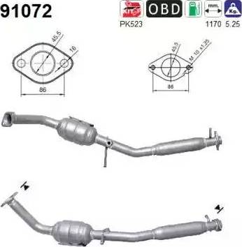 AS-PL 91072 - Katalizators ps1.lv