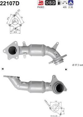 AS 22107D - Katalizators ps1.lv