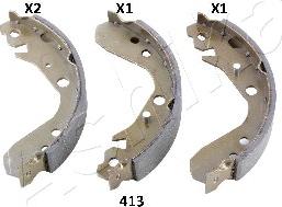 Ashika 55-04-413 - Bremžu loku komplekts ps1.lv