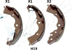 Ashika 55-0H-H19 - Bremžu loku komplekts ps1.lv