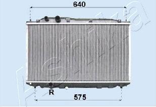 Ashika RDA193022 - Radiators, Motora dzesēšanas sistēma ps1.lv