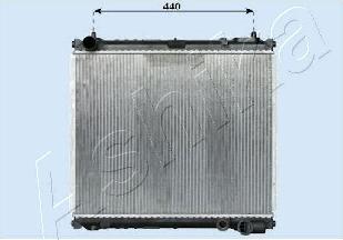 Ashika RDA142007 - Radiators, Motora dzesēšanas sistēma ps1.lv