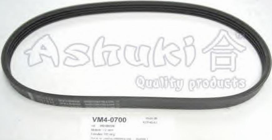 Ashuki 0312-0070 - Ķīļrievu siksna ps1.lv