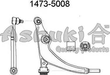 Ashuki 1473-5008 - Neatkarīgās balstiekārtas svira, Riteņa piekare ps1.lv