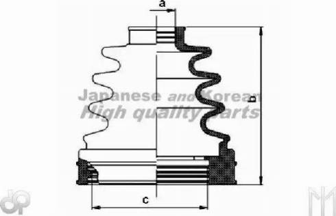 Ashuki N039-05 - Putekļusargs, Piedziņas vārpsta ps1.lv