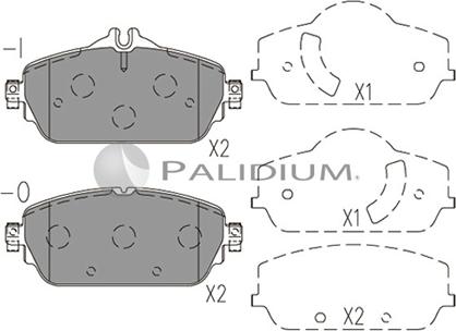 Ashuki P1-1569 - Bremžu uzliku kompl., Disku bremzes ps1.lv