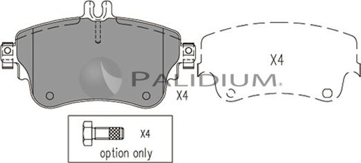 Ashuki P1-1567 - Bremžu uzliku kompl., Disku bremzes ps1.lv