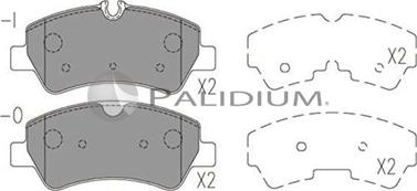 Ashuki P1-1522 - Bremžu uzliku kompl., Disku bremzes ps1.lv