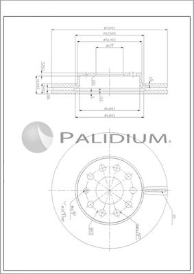 Ashuki P330-254 - Bremžu diski ps1.lv