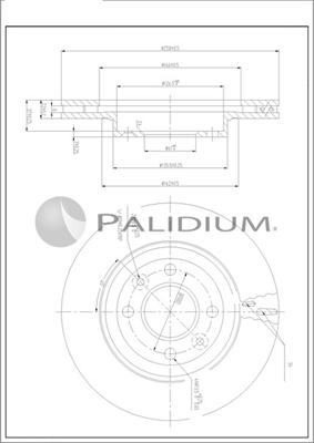 Ashuki P330-256 - Bremžu diski ps1.lv