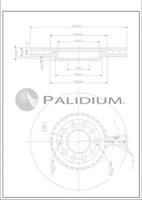 Ashuki P330-265 - Bremžu diski ps1.lv