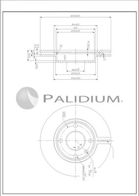 Ashuki P330-261 - Bremžu diski ps1.lv