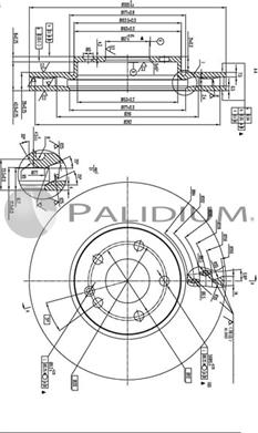 Ashuki P330-267 - Bremžu diski ps1.lv