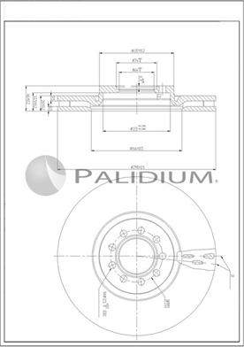 Ashuki P330-271 - Bremžu diski ps1.lv