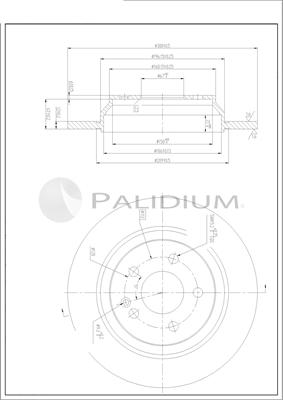 Ashuki P331-144 - Bremžu diski ps1.lv