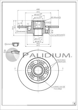 Ashuki P331-131 - Bremžu diski ps1.lv