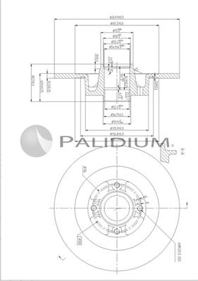 Ashuki P331-127 - Bremžu diski ps1.lv