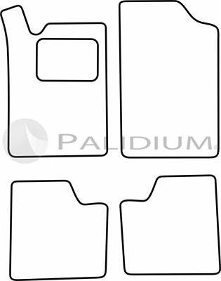 Ashuki PAL18-5258 - Paklājiņu komplekts ps1.lv