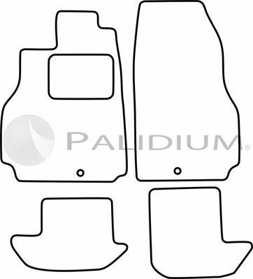 Ashuki PAL18-6098 - Paklājiņu komplekts ps1.lv