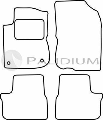 Ashuki PAL18-6265 - Paklājiņu komplekts ps1.lv