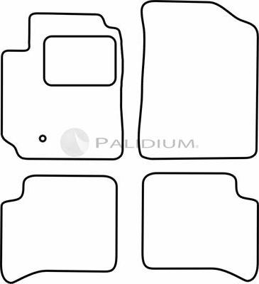 Ashuki PAL18-6765 - Paklājiņu komplekts ps1.lv